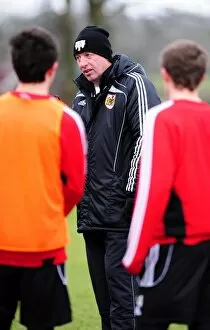 Images Dated 4th February 2011: Bristol City First Team: Training at the Academy - Season 10-11