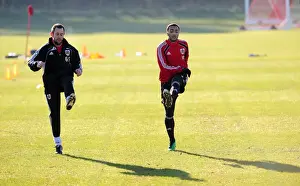 Bristol City First Team Training: January 2011 - Season 10-11