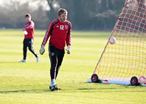 Bristol City First Team Training: January 2011 - Season 10-11