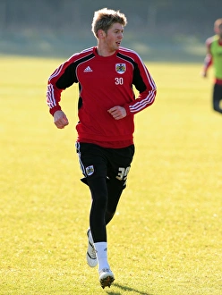 Bristol City First Team: Training Session, January 2011 - Season 10-11