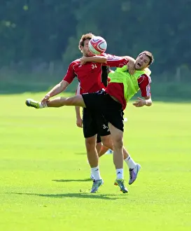Bristol City First Team: Training Session - September 2010 (Season 10-11)