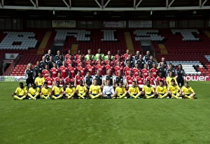 Team Photo Season 11-12 Prints: Bristol City First Team: United in Blue (2011-2012)