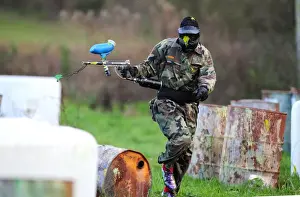 Bristol City Paintball Prints: Bristol City First Team: United Through Paintball - Season 11-12