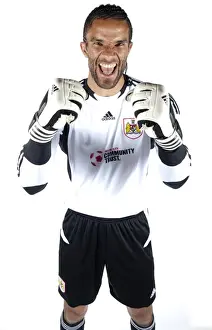 Framed Print : Bristol City First Team: Unveiling the New Kits for Season 11-12