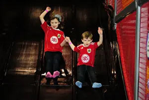 Cty Redz Christmas Party Prints: Bristol City First Team's Holiday Cheer: Cty Redz Christmas Party - Season 11-12