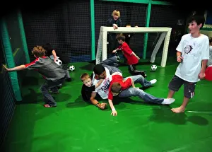 Framed Print : Bristol City First Team's Jolly Jumps: City Redz Christmas Party (09-10) Framed Print : Bristol City First Team's Jolly Jumps: City Redz Christmas Party (09-10)
