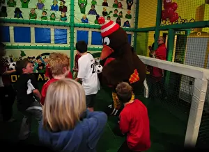 City Redz Christmas Party At Jump Prints: Bristol City First Team's Jumping Jolly: 09-10 City Redz Christmas Party