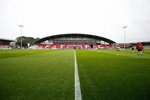 Bristol City at Fleetwood Town's Highbury Stadium, League 1 Match