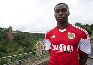 Head Shot Prints: Bristol City Football Club: Jordan Wynter at Avon Gorge Hotel Near Clifton Suspension Bridge - July 2013 (Head Shots)