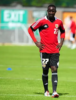 Scotland Tour Prints: Bristol City Football Club: Albert Adomah in Pre-Season Training, July 2012