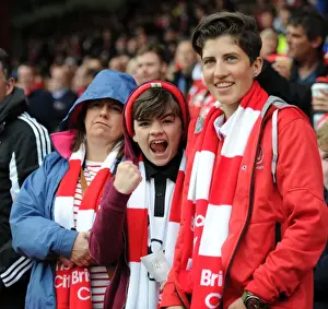 Bristol City Football Club: Celebrating Victory against Walsall at Ashton Gate Stadium - May 2015