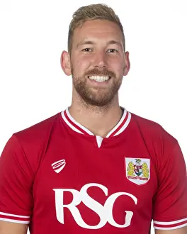 Headshots Prints: Bristol City Football Club: Derrick Williams in Deep Focus during Training (2015)
