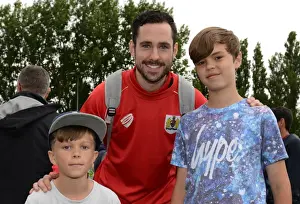 Brislington Prints: Bristol City Football Club: Greg Cunningham Interacts with Fans at Pre-Season Friendly