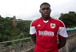 Head Shot Prints: Bristol City Football Club: Jay Emmanuel Thomas at Avon Gorge - Team Head Shots