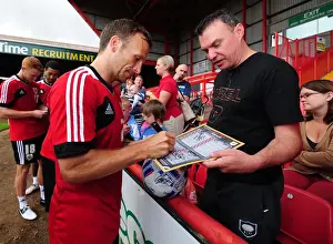 Open Day Prints: Bristol City Football Club: Jody Morris at Pre-Season Open Day, August 3, 2012