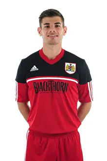 Bristol City Football Club: Joe Edwards Focused and Ready - Pre-Season Head Shots at Ashton Gate Stadium