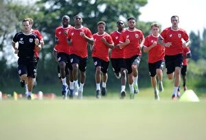 Images Dated 2nd July 2014: Bristol City Football Club: July 2014 Training Sessions