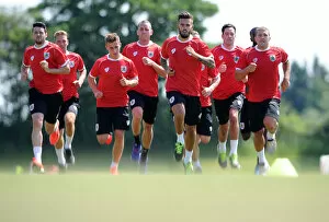Images Dated 2nd July 2014: Bristol City Football Club: July 2014 Training Sessions