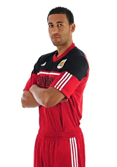Bristol City Football Club: Lewin Nyatanga's Head Shot from Pre-Season Training at Ashton Gate Stadium