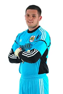 Bristol City Football Club: Lewis Carey's Intense Focus during Pre-Season Training at Ashton Gate Stadium