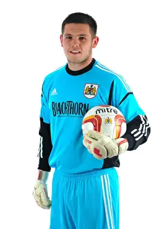 Bristol City Football Club: Lewis Carey's Unwavering Concentration at Pre-Season Training, Ashton Gate Stadium