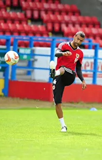 Scotland Tour Prints: Bristol City Football Club: Liam Fontaine Kicks Off Pre-Season Training, July 2012