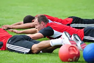 Pre-season Training Prints: Bristol City Football Club: Louis Carey Kickstarts Pre-season Training