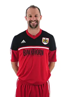 Bristol City Football Club: Louis Carey's Intense Focus during Pre-Season Training at Ashton Gate Stadium