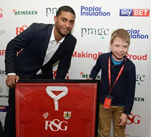 Bristol City V Rochdale Prints: Bristol City Football Club: Man of the Match Presentation vs Rochdale AFC - 28th February 2015