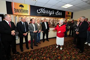 Bristol City V Leeds United Prints: Bristol City Football Club: Marina Dolman Opens Harrys Bar at Ashton Gate Stadium during Leeds United Match