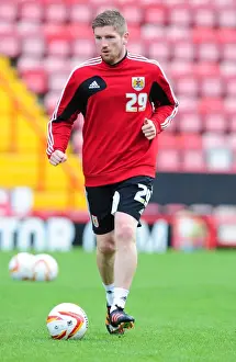 Bristol City Football Club: Mark Wilson at Pre-Season Open Day, August 3, 2012