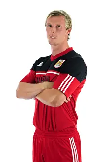 Bristol City Football Club: Martyn Woolford's Head Shot at Ashton Gate Stadium