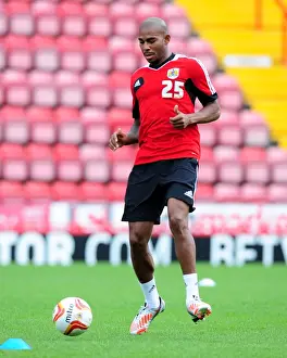 Open Day Prints: Bristol City Football Club: Marvin Elliott at Pre-Season Open Day, August 3, 2012
