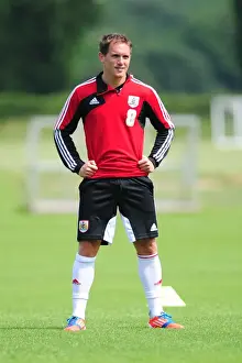 Season 13-14 Prints: Bristol City Football Club: Neil Kilkenny at Pre-Season Training, June 2013