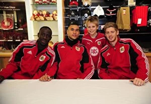 Images Dated 16th December 2010: Bristol City Football Club: New Signing Unveiled - Season 10-11