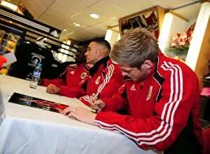 Images Dated 16th December 2010: Bristol City Football Club: New Signing Unveiling - Season 10-11