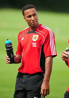 Bristol City Football Club: Nicky Maynard in Pre-Season Training