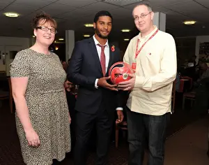 Bristol City V Oldham Athletic Prints: Bristol City Football Club: Oldham Athletic Defeat - Man of the Match Presentation