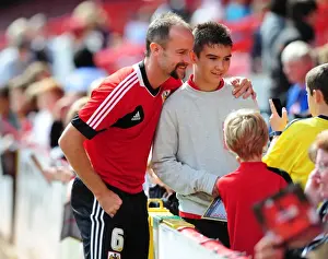 Open Day Prints: Bristol City Football Club: Open Day 2012 - Louis Carey in Action