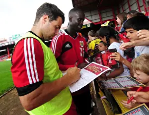 Bristol City Football Club: Open Day 2012 - Richard Foster Signing Autographs