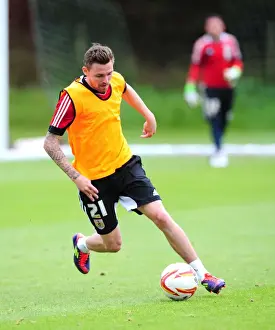 Bristol City Training 27-09-12 Prints: Bristol City Football Club: Paul Anderson in Training, September 2012