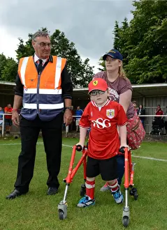 Brislington Prints: Bristol City Football Club: Pre-Season Friendly at Brislington Stadium - Oskar Pycroft in Action