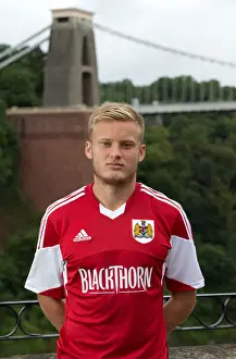 Bristol City Football Club: Rhys Jordan's Portrait at Clifton Suspension Bridge