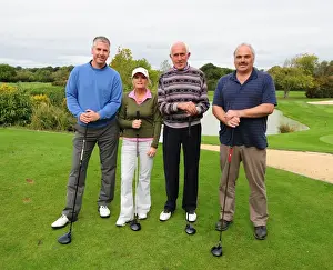 Bristol City Golf Day Prints: Bristol City Football Club: Season 11-12 Golf Day - A Swing in Football