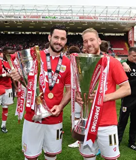 Bristol City Football Club: Sky Bet League One and JPT Trophy Celebration (Bristol City v Walsall)