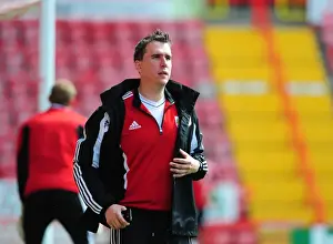 Bristol City Football Club: Stewart Dougall at Pre-Season Open Day, 2012