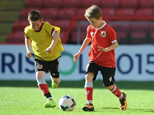 Bristol City Football Club: Training at Ashton Gate Stadium (May 2015)
