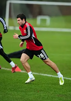 Bristol City Football Club: Training Session with Richard Foster