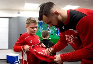 Bristol City V Norwich City Prints: Bristol City Football Club: United in the Dressing Room - Sky Bet Championship Match vs Norwich City