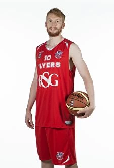 Profiles Collection: Bristol City Football Star Mathias Seilund Trains with Basketball Team, Bristol Academy Flyers